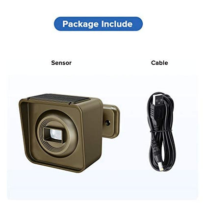 Wireless Driveway Alarm for Outdoor Security (Only Sensor) - style: Separately Sensor
