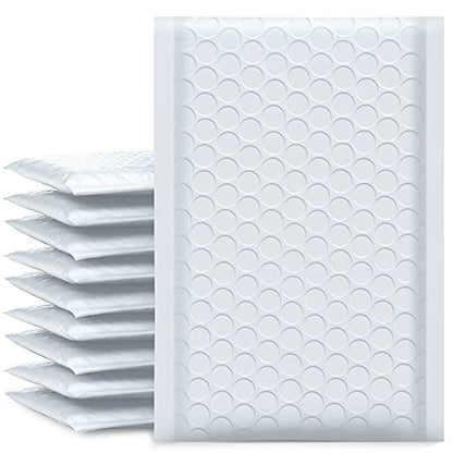 UCGOU Mini Bubble Mailers 3.5x6.5" Padded White 50 Pack Usable Size 3.5x5" - color: White, size: 3.5x6.5" 50PC