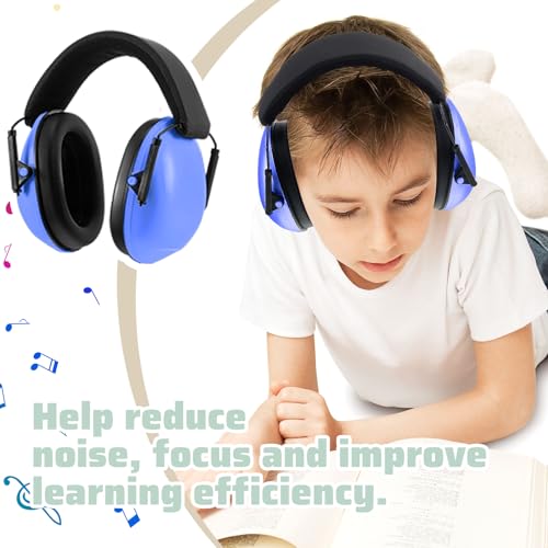 Amylove 12 Pcs Kids Noise Cancelling Headphones Ear Muffs Rainbow Style - size: Universal Fit (kids & Adults), style: Rainbow Style