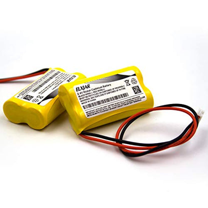 (5-Pack) 2.4V 800mAh Ni-Cd BP2-A Battery for Dual-Lite Exit Lights