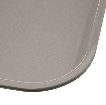 Carlisle Cafe Tray, Fast Food Restaurant Tray, 14 x 18, 1 Ct, Gray - size: 17.9" x 14" x 1" (Pack of 1)