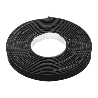 Smoke Fire Seal Strip 9.8Ft 10mm/0.39" Wx 2mm/0.08" T Black - color: Black, size: 9.8FT x 10mm / 0.39" W x 2mm / 0.08" T