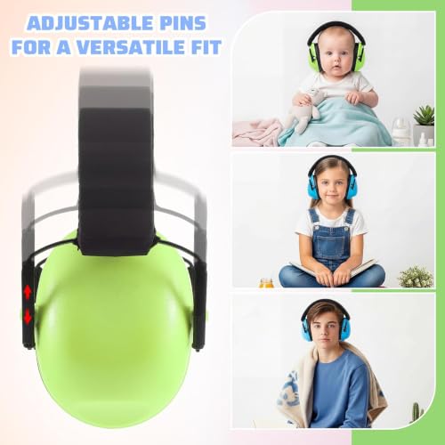 Amylove 12 Pcs Kids Noise Cancelling Headphones Ear Muffs Fresh Style - size: Universal Fit (kids & Adults), style: Fresh Style