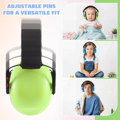 Amylove 12 Pcs Kids Noise Cancelling Headphones Ear Muffs Fresh Style - size: Universal Fit (kids & Adults), style: Fresh Style