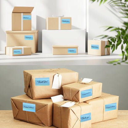 2.25"x1.25" Direct Thermal Labels, Holographic Thermal Printer Labels for Barcode, Self-Adhesive Address Shipping Thermal Label Stickers-1 Roll, 300 Labels, Holographic Blue - color: Holographic Blue, size: 2.25"x1.25"