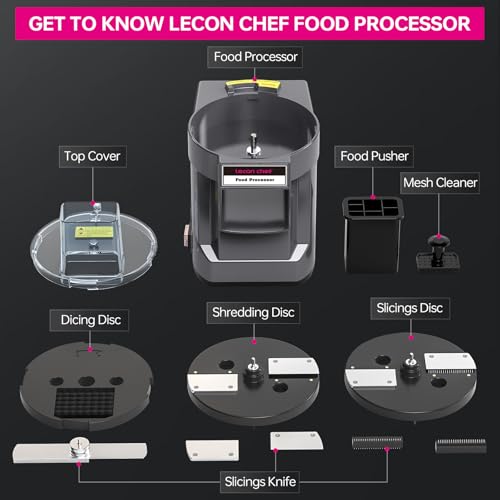 3 in 1 Electric Food Processor Vegetable Dicer Chopper
