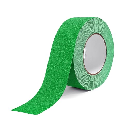 Reniteco 2" x33Ft Anti Slip Tape Green Heavy Duty Grip 1PC - color: 11-Green, size: 2in x 33Ft