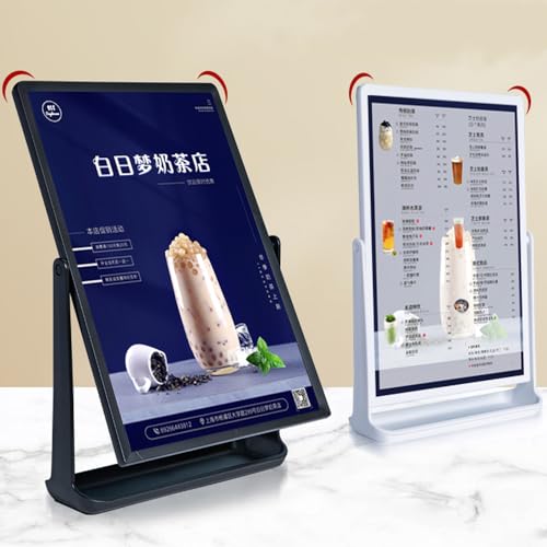 ABS Plastic Sign Holder (Black A5 148×210mm/ 5.83×8.27 inches)