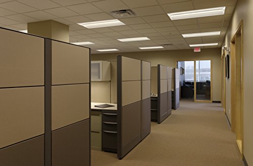 Lithonia Lighting 2BLT4 46L ADP LP835 High Output Best-in-Value Low-Profile Recessed LED Troffer, 2' x 4' - color: 3500K, size: 2 ft x 4 ft, style: High Output