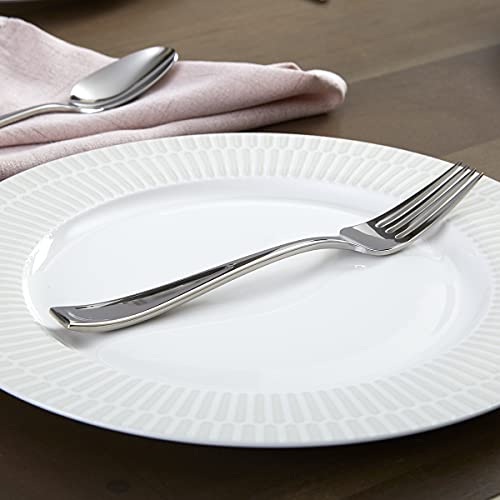 Oneida Moda Dinner Forks Silverware Set for 4, Flatware - style: Dinner Forks, Set of 4