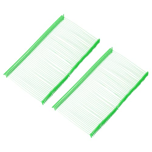 MECCANIXITY Standard Tagging Fasteners,Plastic Regular,Standard Label Gun Price Tagging Barbs for Garment Price Tag Label Tagging Barbs 50mm/2 Inch,Pack of 1500 Light Green - color: Light Green, size: 50mm/2 Inch