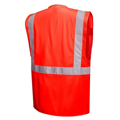Portwest Berlin Executive Vest S476 - color: Red, size: Large
