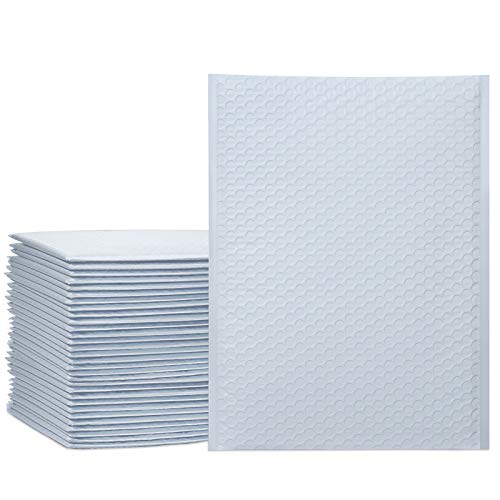 UCGOU Bubble Mailers 9.5x14.5" 25 Pack Usable Size 9.5x13.5" White Padded - color: White, size: 9.5x14.5" 25PC