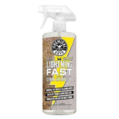 Chemical Guys, Lightning Fast Carpet & Upholstery Stain Extractor, 32 oz - size: 32 Fl Oz (Pack of 1)