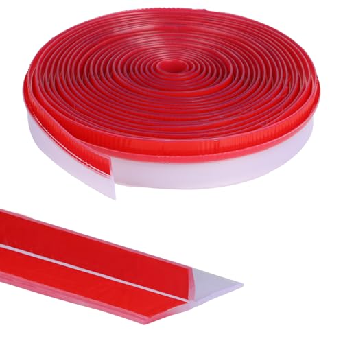 Orghtin 20Ft T-Shaped Silicone Seal Strip, Clear Sealer Weather Stripping - size: 20FT x 1.37IN