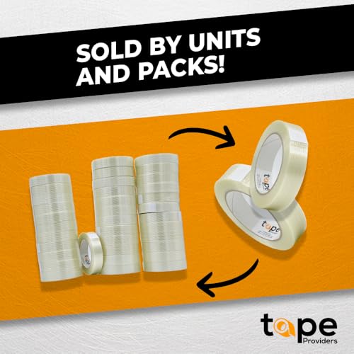 WOD UFST39 Fiberglass Reinforced Filament Strapping Tape, 2 inch x 60 yds. 4 Mil, Filaments Run Lengthwise - size: 2 Inch