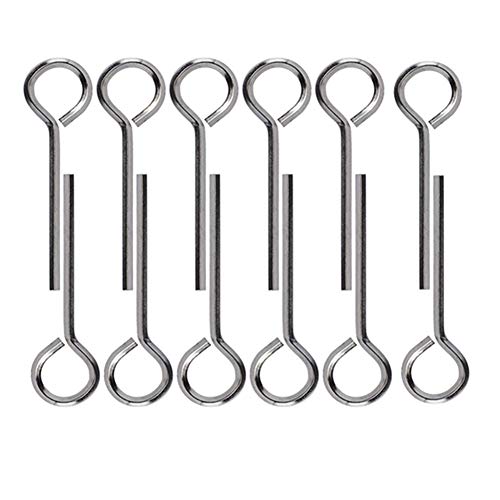 5/32” Standard Hex Dogging Key with Full Loop, Allen Wrench Door Key for Push Bar Panic Exit Devices, Solid Metal