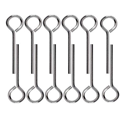 5/32” Standard Hex Dogging Key with Full Loop, Allen Wrench Door Key for Push Bar Panic Exit Devices, Solid Metal