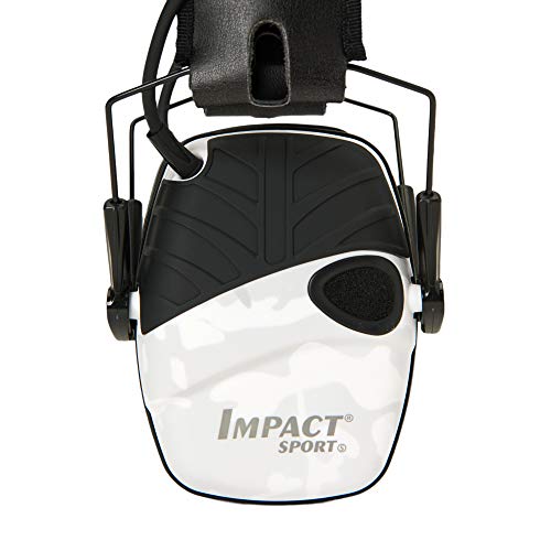 Howard Leight by Honeywell Impact Sport Sound Amplification Electronic Shooting Earmuff, MultiCam Alpine (R-02528) - color: Multicam Apine, size: Medium