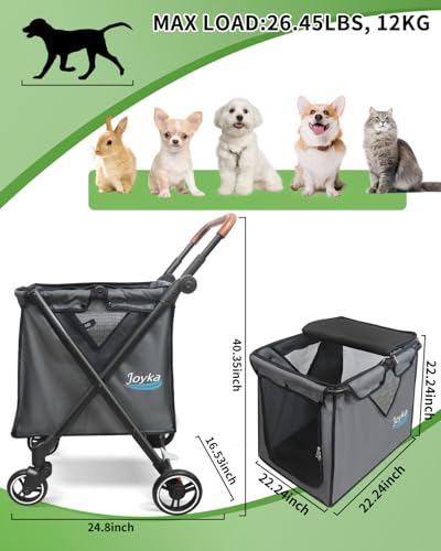 Shopping Cart & PET Stroller in ONE - size: 2in1
