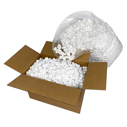 White Packing Peanuts, 14 Cu Ft - color: White, size: 14CuFT