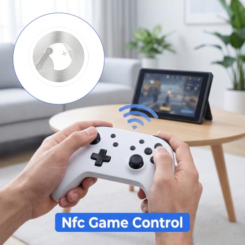 100 Pcs NFC Tags Sticker with NTAG215 Chip