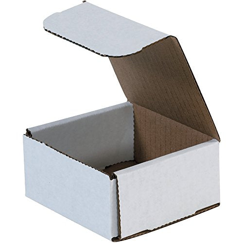BOX USA Shipping Boxes Small 4"L x 4"W x 2"H, 50-Pack | Corrugated Cardboard Box for Packing, Moving and Storage - size: (010) 4" x 4" x 2", 50-Pack