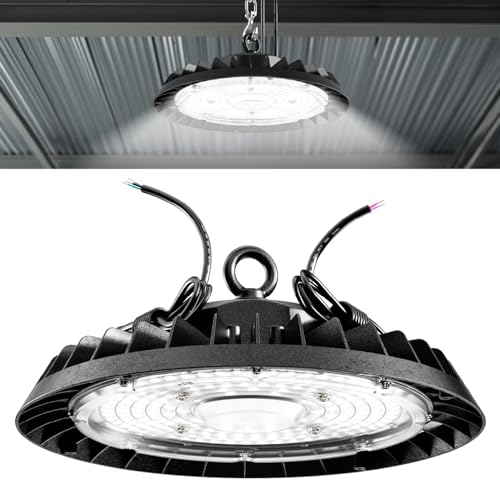 Sunco UFO LED High Bay Light, 150W, 5000K, 21000LM, Dimmable - size: 1 Pack