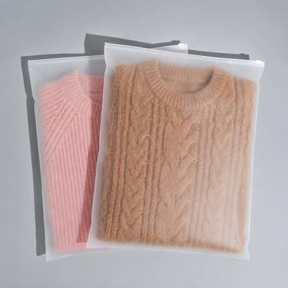 14x18'' Frosted Zipper Bags for Shipping, 100 Pack Packaging Bags, L - color: 100 Pack, size: 14x18'' (L)