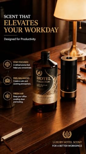 Hotel Diffuser Oil Ritz-C Hotel - Inspired Scent - Large 500 ml - size: 17 Fl Oz (Pack of 1)