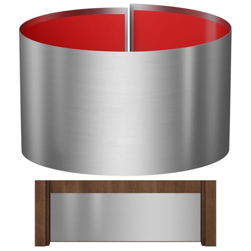 Stainless Steel Door Kick Plate, 10" x 34" Door Push Plate, Self Adhesive Kickplate for 36" Doors Interior or Exterior (Brushed Nickel) - color: Nickel