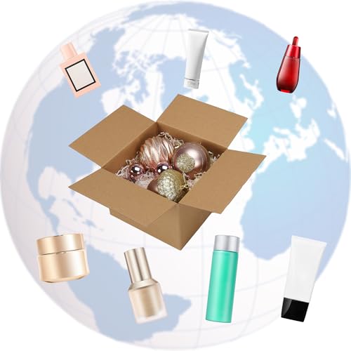 CRUGLA 40 Packs 7x7x5 Shipping Boxes, Brown Mailing Boxes - size: 7x7x5 Inch