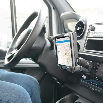 ARKON Mounts Locking Aluminum Tablet Mount with Key Lock for E-Log for Galaxy Tab A iPad Models