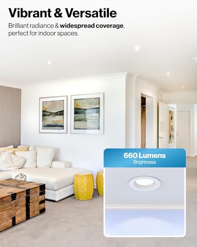 Sunco 24 Pack 4 Inch Retrofit LED Recessed Can Lights, 5CCT, 11W=40W - size: 4"