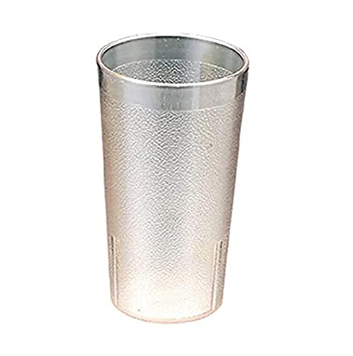 Cambro 2000P152 22 -Ounce Capacity 3-3/8-Inch Diameter by 6-1/2-Inch Height Clear Plastic Colorware Tumbler (Case of 12)