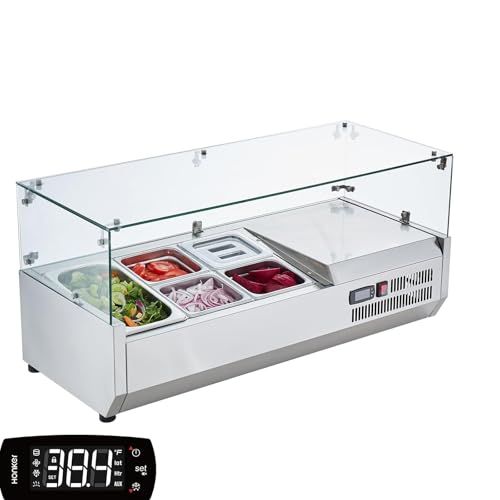 Refrigerated Condiment Station 130W 304SS - size: Medium