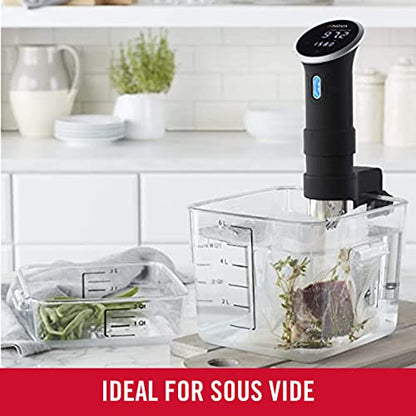 Rubbermaid Commercial Products Square Food Container, 12-Quart, Clear - size: 12 Qt., style: Container