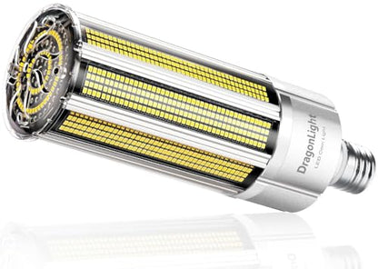 DragonLight Upgraded 240W Commercial Grade Corn LED Light Bulb Fanless (1200 Watt MH/HPS Replacement) E39 Mogul Base 4000K 32,400LM - Good for High Bay Area Lighting and Indoor Plants Growing - size: Large