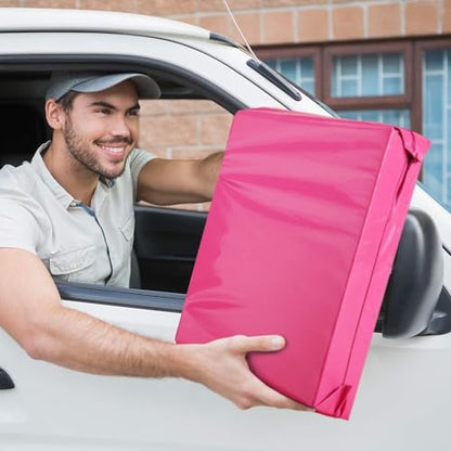 Metronic Poly Mailers 14.5x19 400 Pack, Large Bulk Self Seal Shipping Bags - color: Pink, size: 14.5x19 400PC