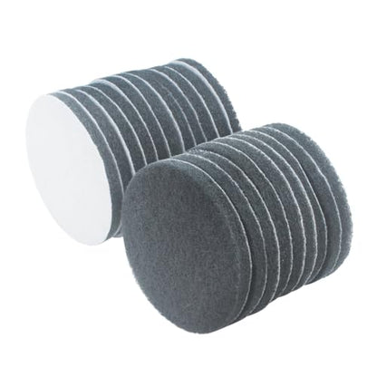 20 Pcs 5" Drill Brush Scrubber Scouring Pads (800#) - style: Grey - 800#