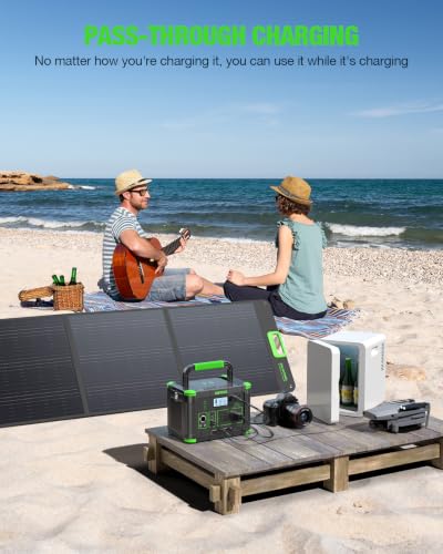 GRECELL Portable Power Station 999Wh 1000W - color: Black