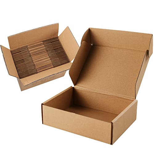 Brown Corrugated Cardboard Boxes - 7x5x2, 30 Pack Small Shipping Boxes for Mailing & Packaging - color: Brown, size: 7 x 5 x 2