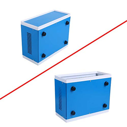 Metal Enclosure Project Box Electronic Junction Box DIY Electric Box Case - size: 9.84" x 7.48" x 4.33"