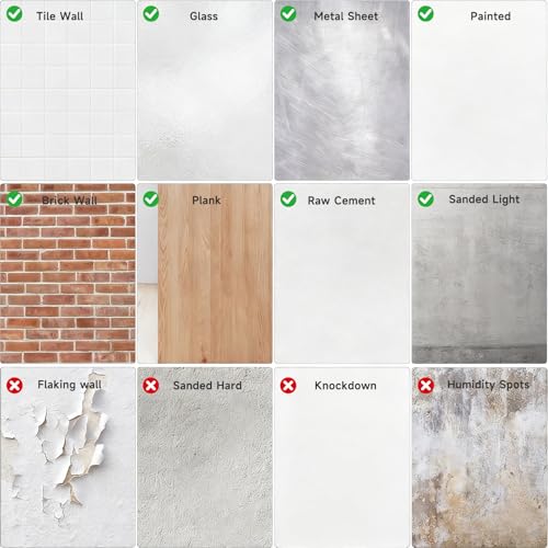 Garage Wall Protector - Heavy Duty Self-Adhesive Foam Bumpers for Car Door Dings, Furniture & Bike Scratches | Tool-Free Installation, Extreme Durability