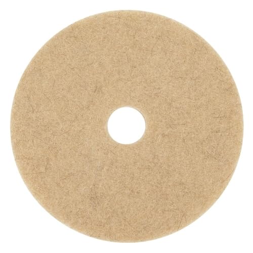 3M 20317 Ultra High-Speed Natural Blend Floor Burnishing Pads 3500, 27" Dia., Tan (Case of 5)