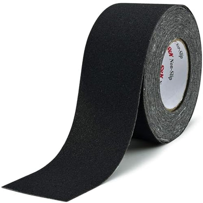S&X Anti Slip Tape 3in x 60ft Grip Tape for Stairs & Floors, Black - size: 3 inches x 60 feet