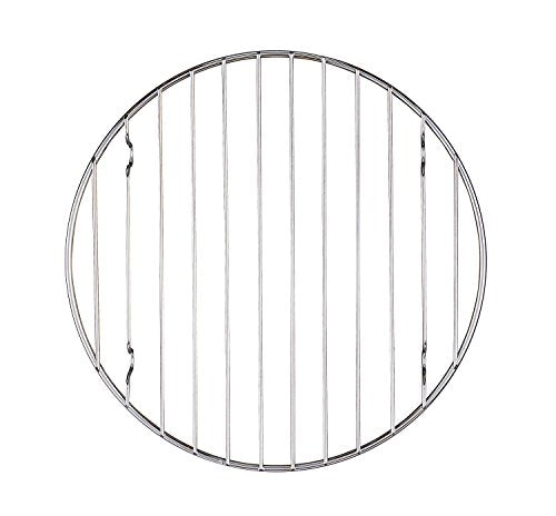 Mrs. Anderson's Baking Harold Imports 9-Inch Round Cake Rack, Silver - size: 9.25-Inch
