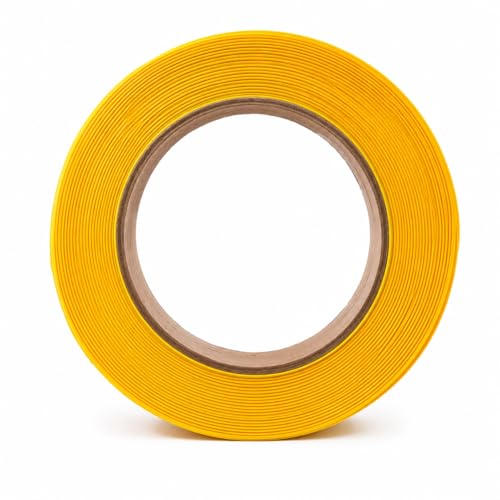 Poly Strap, Polypropylene Strapping, 3200' Length, 1/2" Width, 0.020" Thickness, 400 lbs. Break Strength (Yellow)