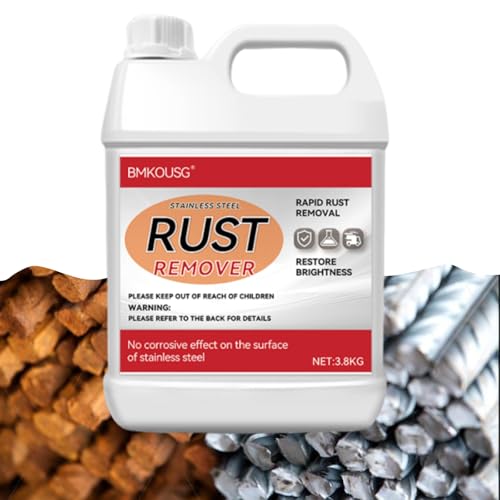 Stainless Steel Rust Stain Remover & Cleaner 3.8KG, Powerful & Safe - size: 128 Fl Oz (Pack of 1)