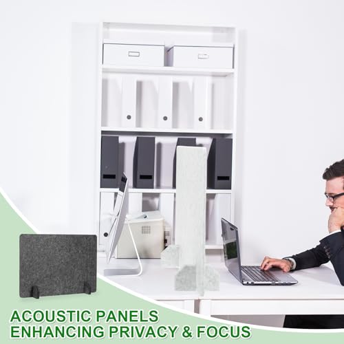 PATIKIL Desk Dividers 24" x 16",with 4Pcs Support Feet, Dark Gray Style C - color: Dark Gray Style C, size: 24" x 16"
